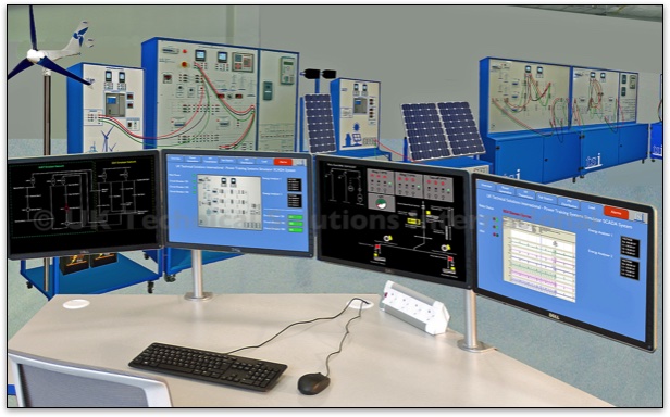 SCADA System with SMART Grid